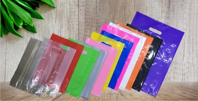 In túi nilon hột xoài, túi niêm phong đóng hàng, túi xốp shop quần áo, mỹ phẩm sang trọng.