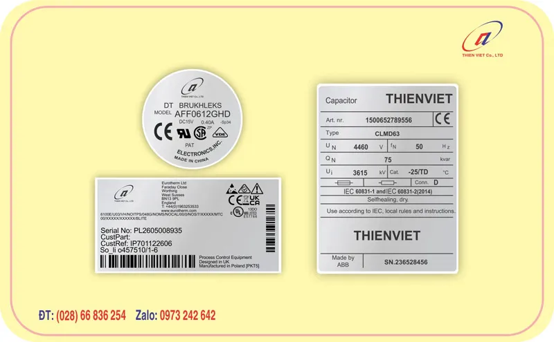 In decal bạc mờ, xi bạc bóng chịu nhiệt, chống xước, dán máy móc, linh kiện điện tử và thiết bị cơ khí.