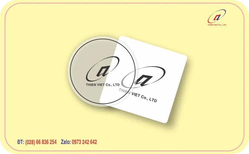 Decal Trong Suốt - In decal nhựa giá rẻ tại Temcacloai.com